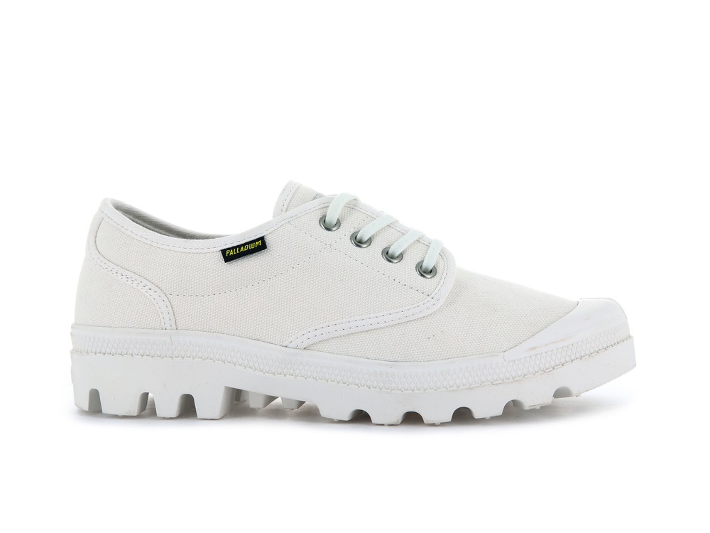 Zapatos Bajos Palladium PALLABROUSSE OXFORD Mujer Blancas | Costa Rica-83609